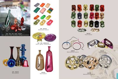 深藍(lán)納米噴鍍 金銀鉻層，一噴即成，文化用品的革新之選